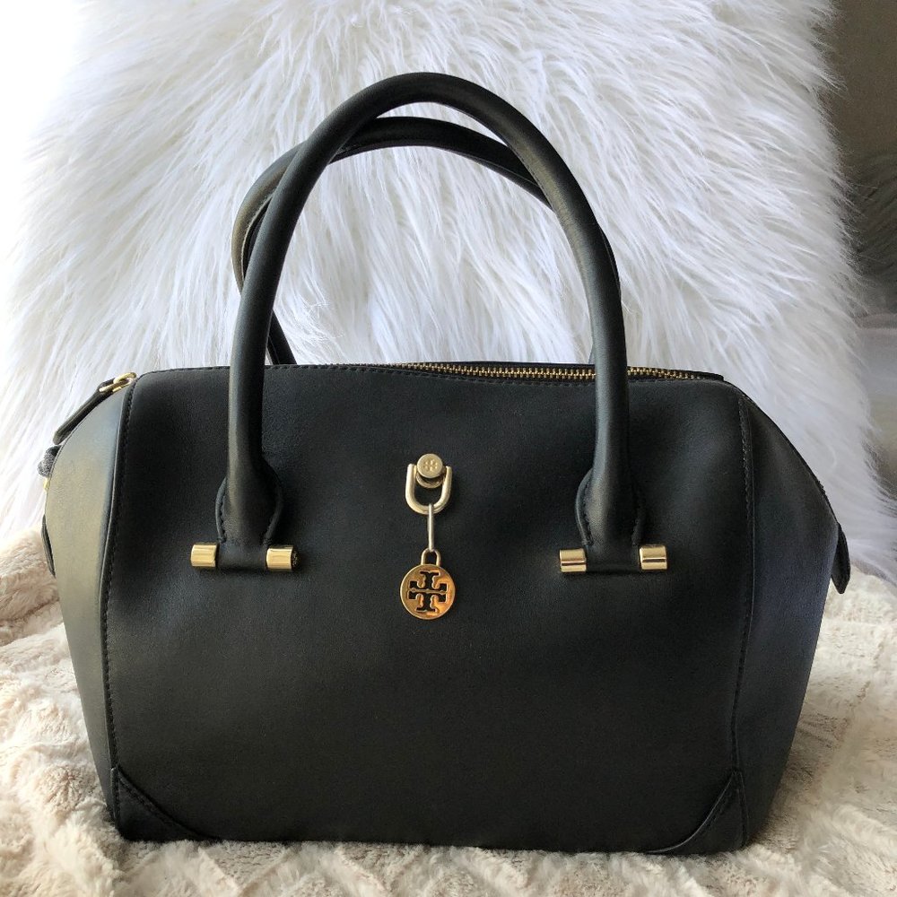 Tory Burch Black Bowler Bag